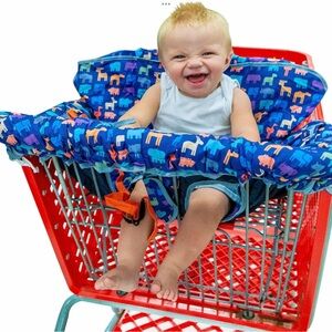 Busy bambino 2 in 1 shopping cart cover high chair cover for baby toddler